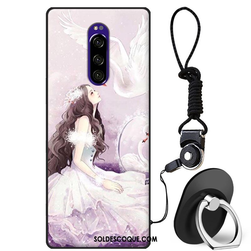 Coque Sony Xperia 1 Protection Téléphone Portable Fluide Doux Silicone Étui Pas Cher