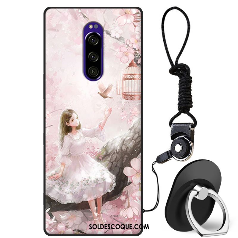 Coque Sony Xperia 1 Protection Téléphone Portable Fluide Doux Silicone Étui Pas Cher