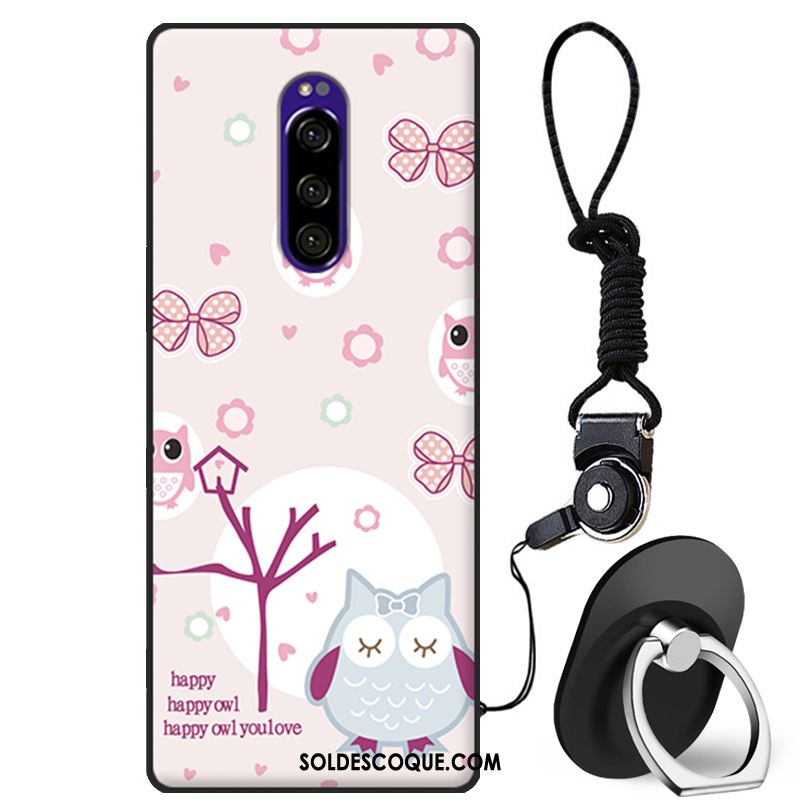 Coque Sony Xperia 1 Protection Téléphone Portable Fluide Doux Silicone Étui Pas Cher