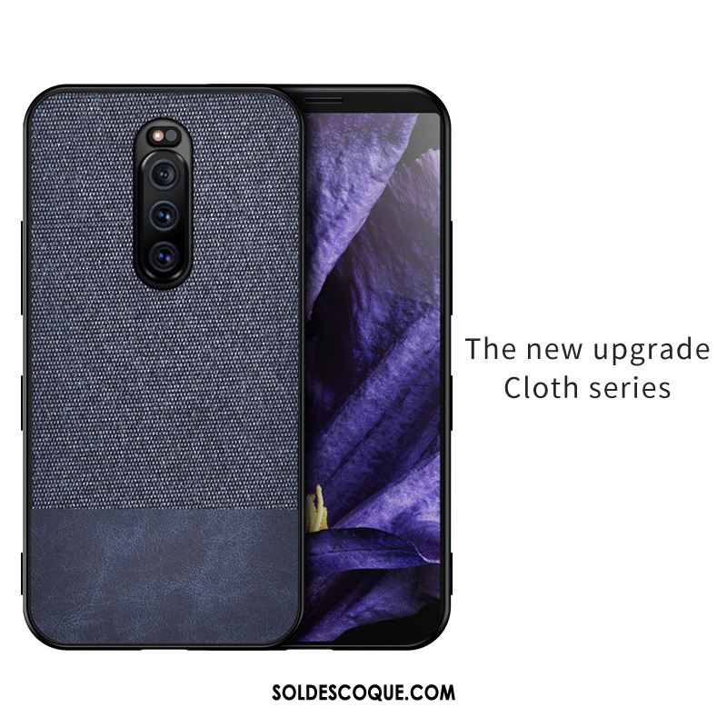 Coque Sony Xperia 1 Épissure Nouveau Étui Bleu Protection En Vente