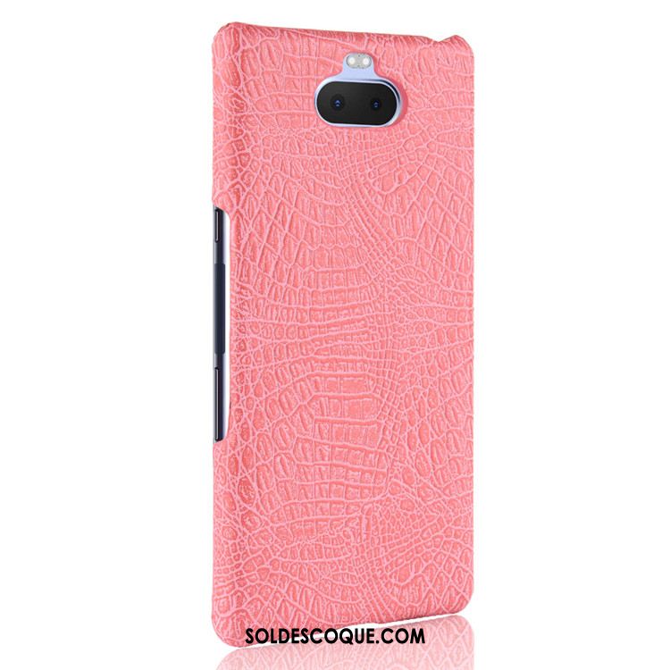 Coque Sony Xperia 10 Cuir Téléphone Portable Difficile Qualité Étui Soldes