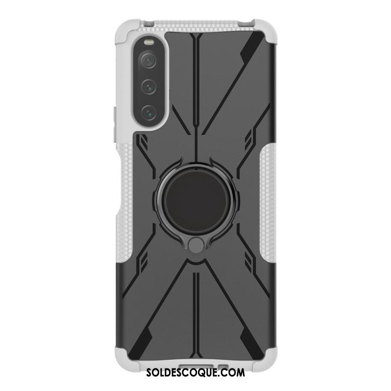 Coque Sony Xperia 10 IV Anneau Rotatif