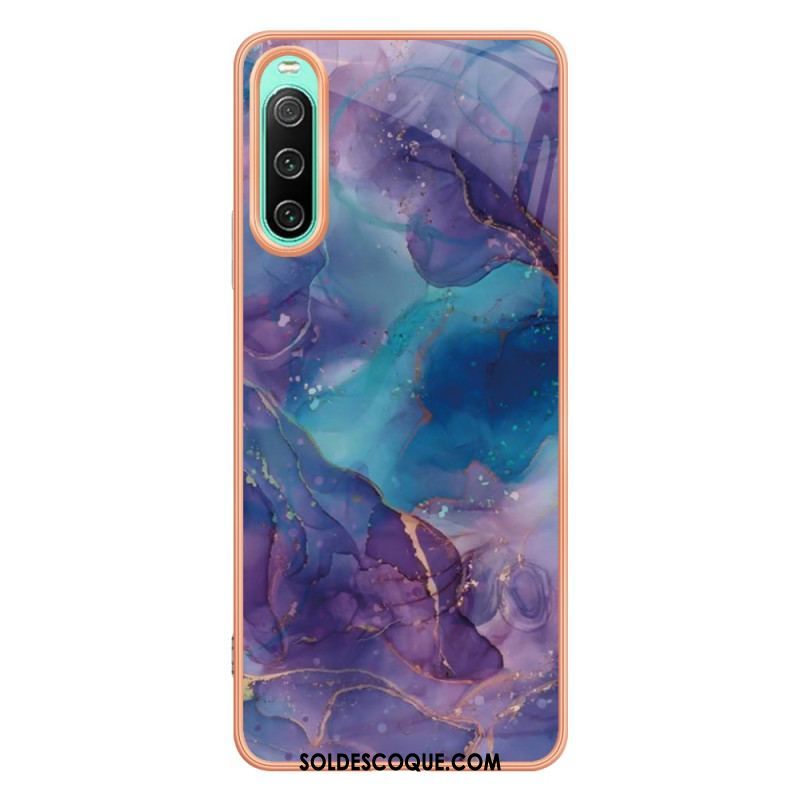 Coque Sony Xperia 10 IV Marbre