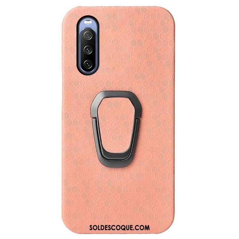 Coque Sony Xperia 10 IV Nid d'Abeille Support