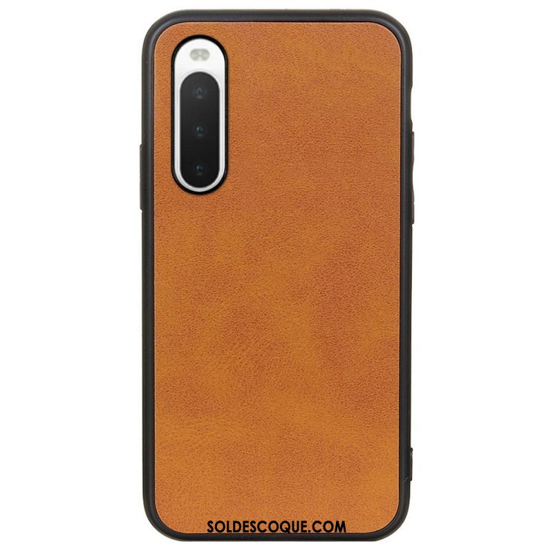 Coque Sony Xperia 10 IV Simili Cuir Texturé