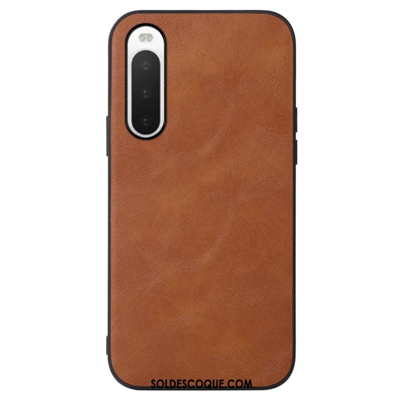 Coque Sony Xperia 10 IV Style Cuir Classy