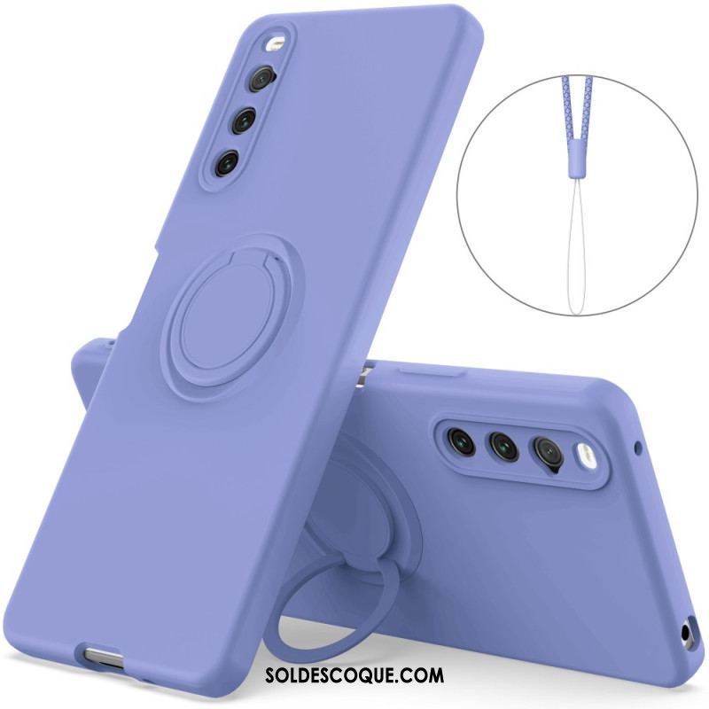 Coque Sony Xperia 10 IV Unie Anneau-Support