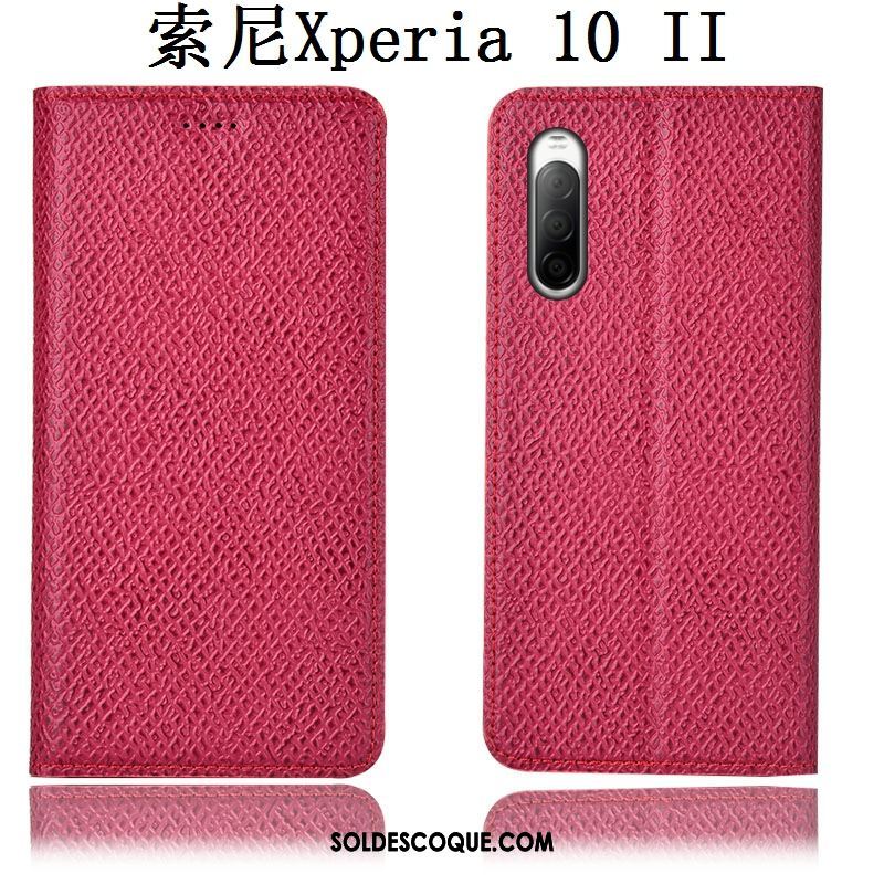 Coque Sony Xperia 10 Ii Noir Protection Incassable Étui Mesh France