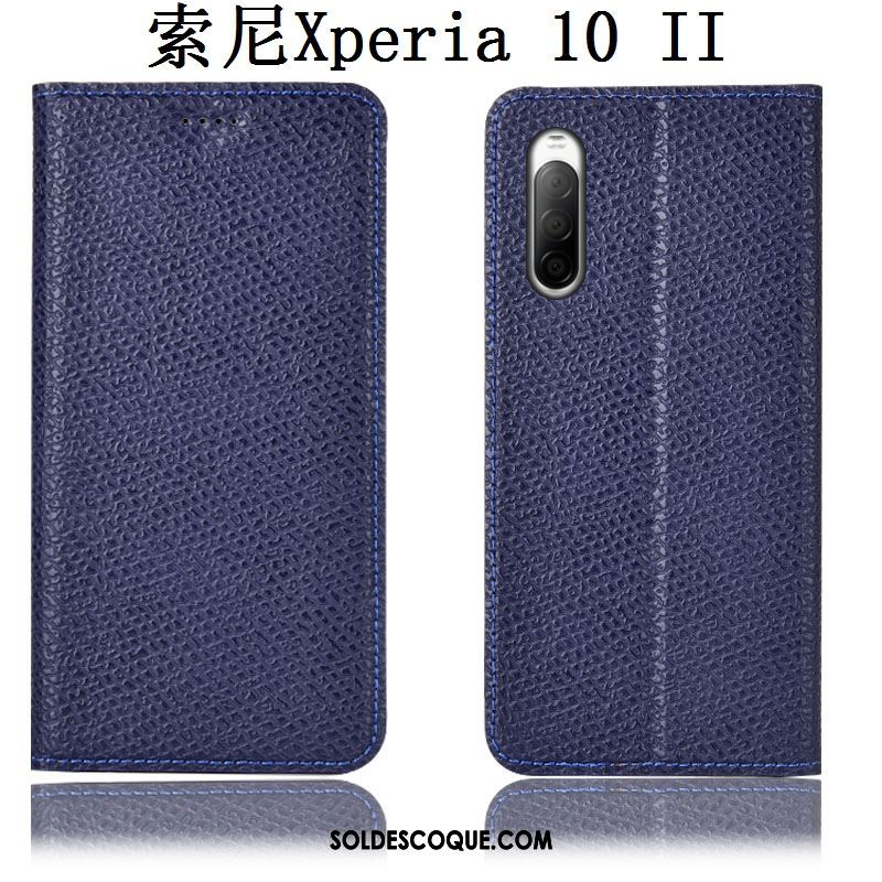 Coque Sony Xperia 10 Ii Noir Protection Incassable Étui Mesh France