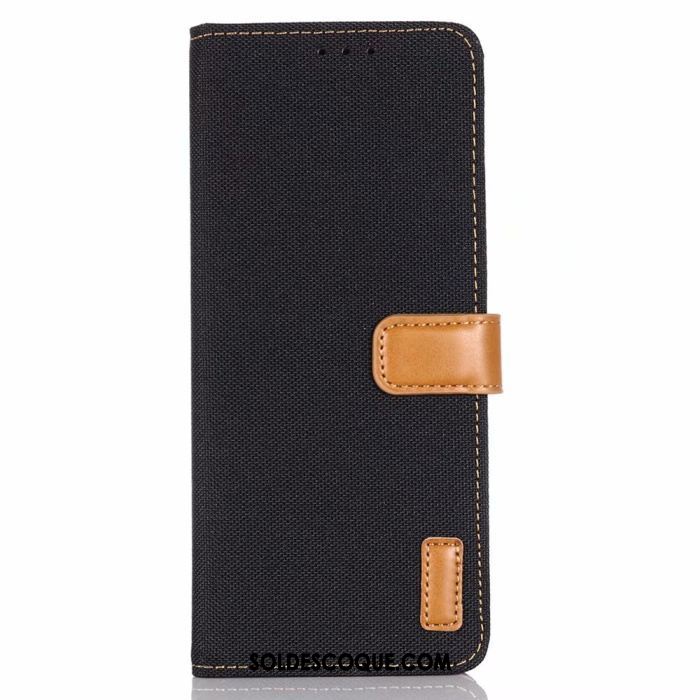 Coque Sony Xperia 10 Ii Étui En Cuir Protection Noir Portefeuille Téléphone Portable Housse En Ligne