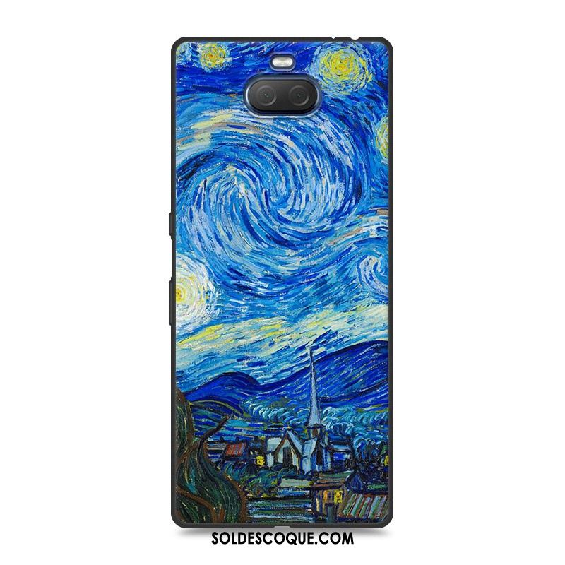 Coque Sony Xperia 10 Ornements Suspendus Fluide Doux Étui Tendance Dessin Animé Pas Cher