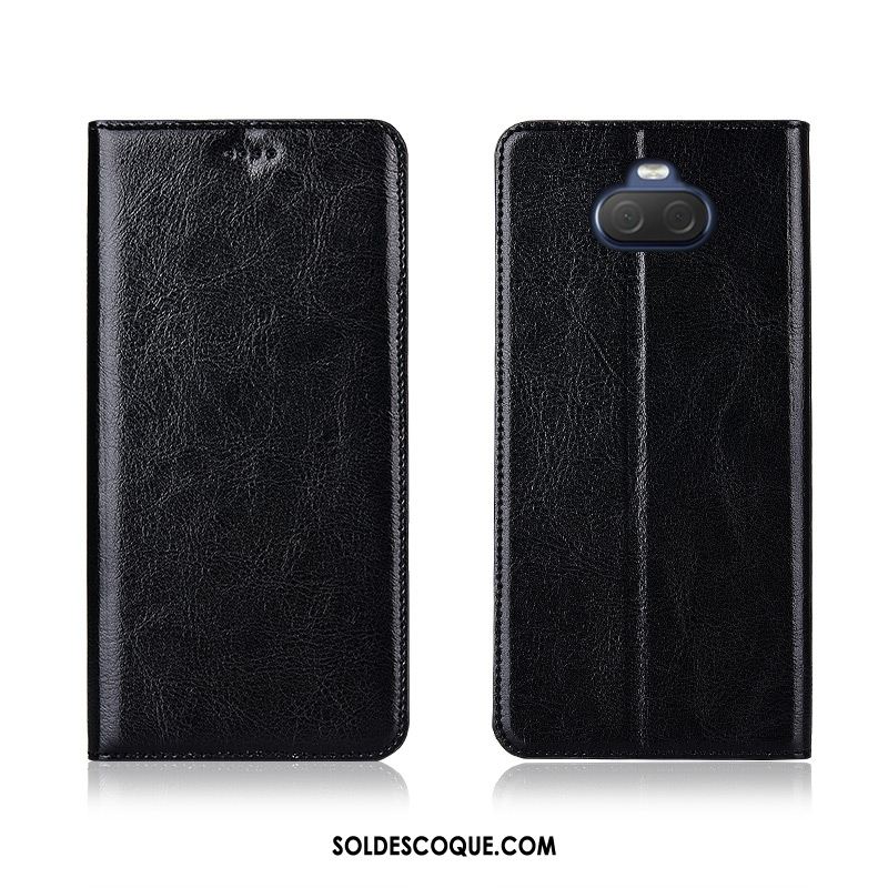 Coque Sony Xperia 10 Plus Délavé En Daim Clamshell Silicone Fluide Doux Modèle Fleurie En Ligne