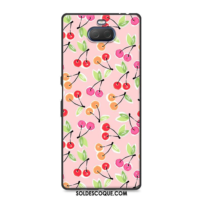 Coque Sony Xperia 10 Simple Protection Or Fluide Doux Téléphone Portable Soldes