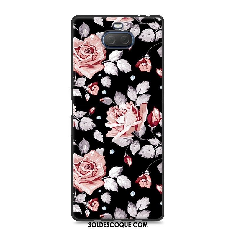 Coque Sony Xperia 10 Étui Tendance Charmant Silicone Gris En Ligne