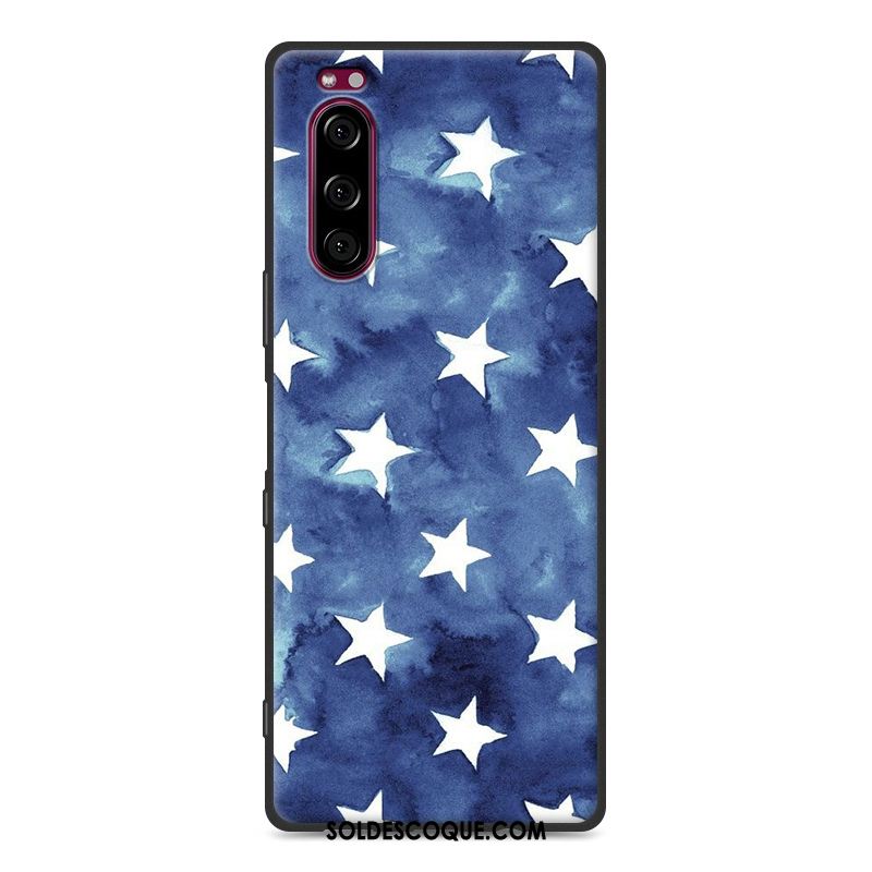 Coque Sony Xperia 5 Créatif Simple Étui Silicone Protection Pas Cher