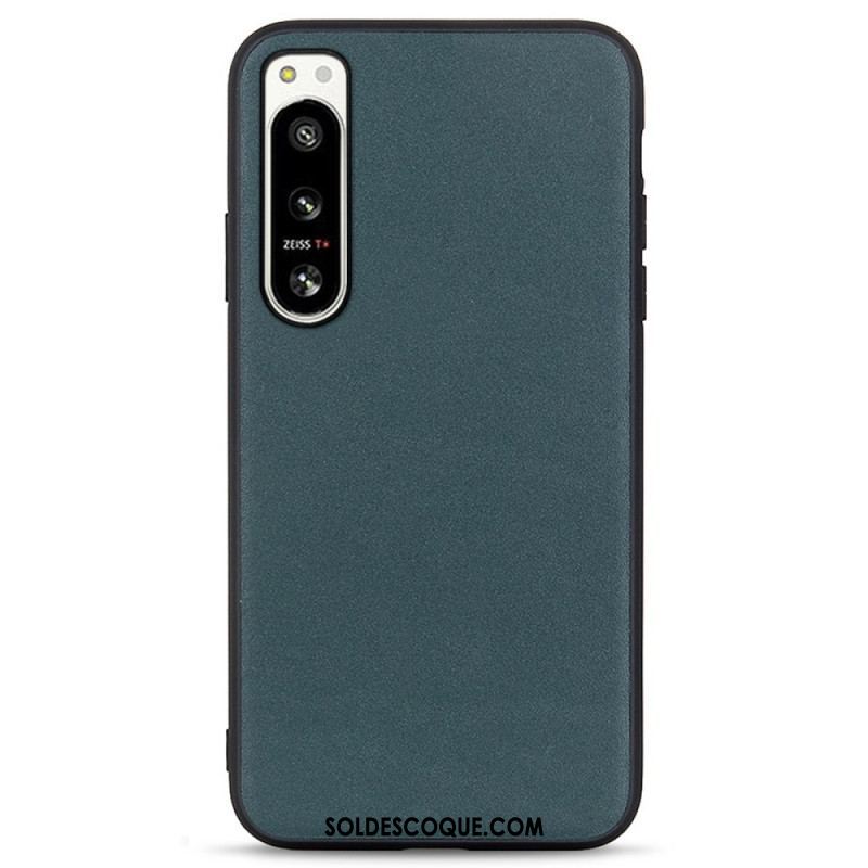 Coque Sony Xperia 5 IV Cuir