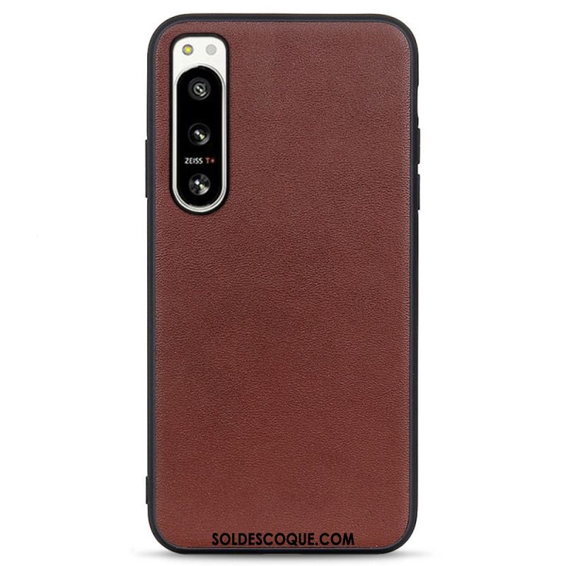 Coque Sony Xperia 5 IV Cuir