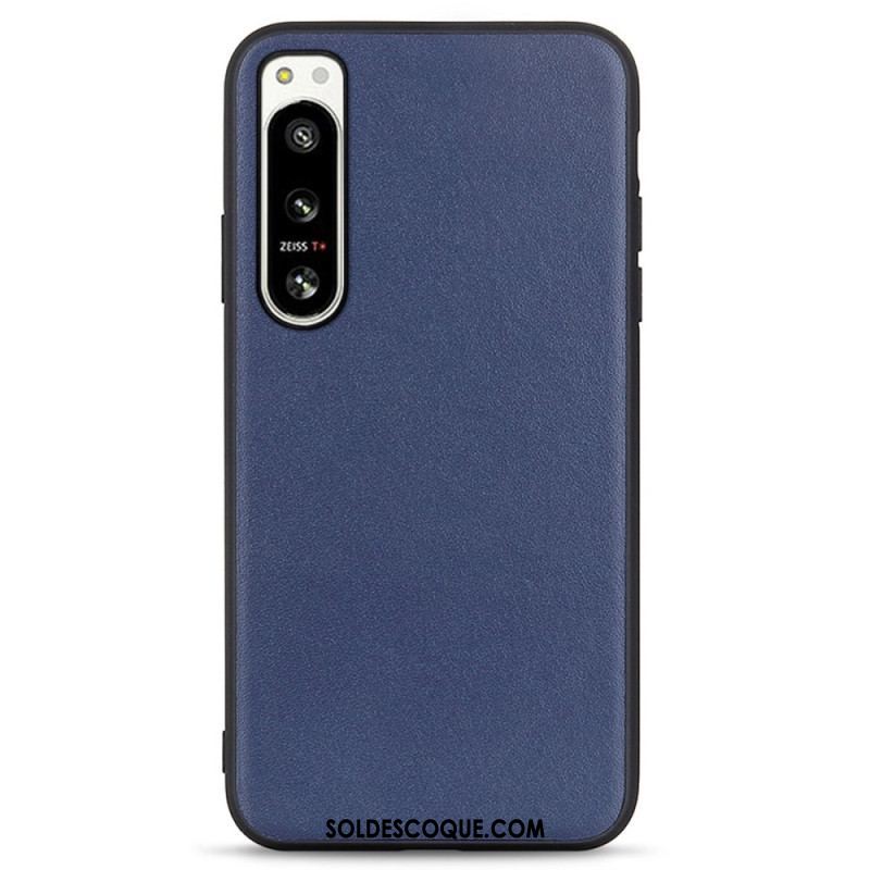 Coque Sony Xperia 5 IV Cuir