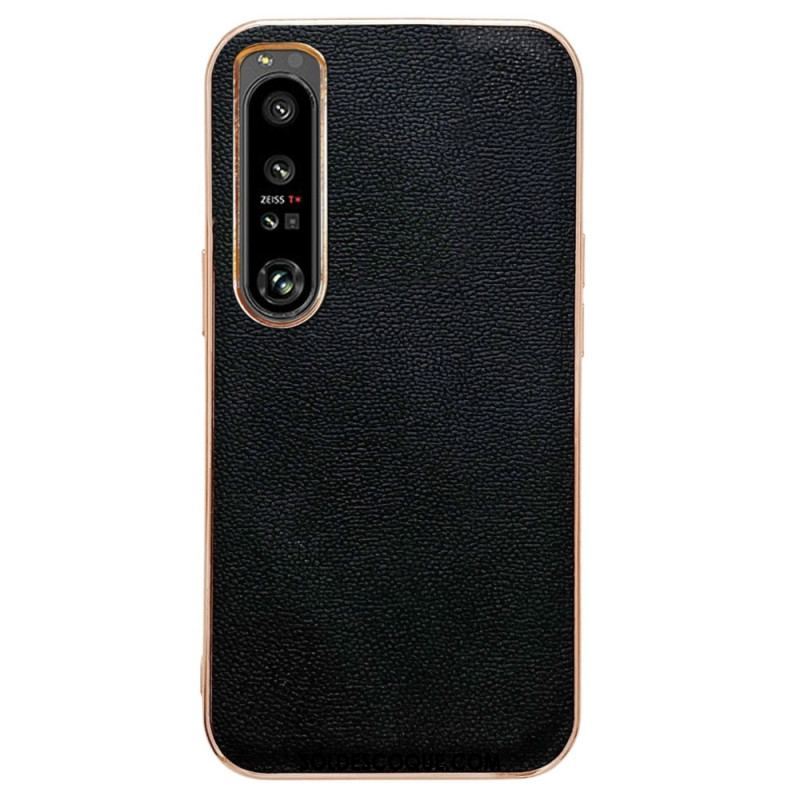 Coque Sony Xperia 5 IV Vrai Cuir