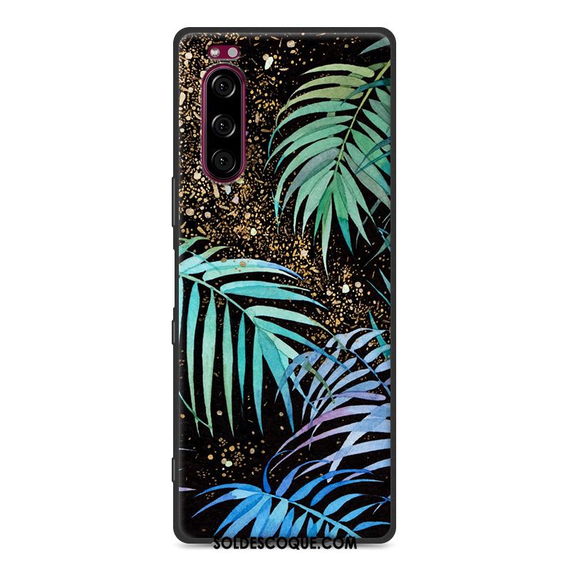 Coque Sony Xperia 5 Incassable Gris Dessin Animé Tout Compris Fluide Doux En Ligne