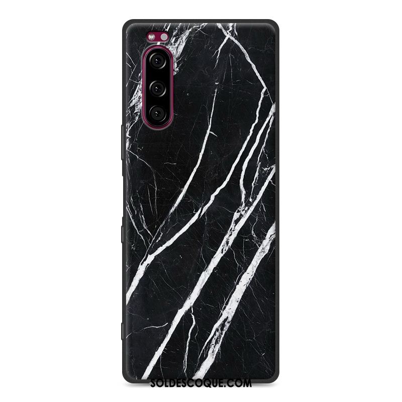 Coque Sony Xperia 5 Modèle Fleurie Téléphone Portable Silicone Fluide Doux Grand Soldes