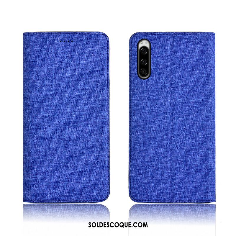 Coque Sony Xperia 5 Protection Lin Fluide Doux Silicone Téléphone Portable Pas Cher