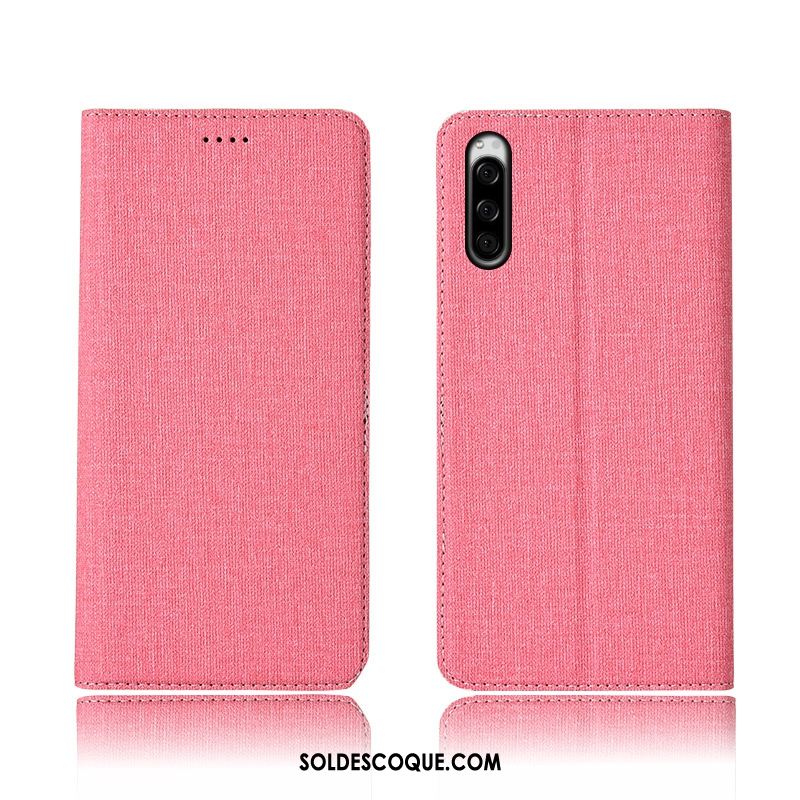 Coque Sony Xperia 5 Protection Lin Fluide Doux Silicone Téléphone Portable Pas Cher