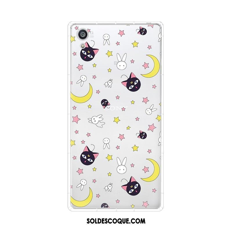 Coque Sony Xperia E5 Protection Ornements Suspendus Fluide Doux Blanc Téléphone Portable Soldes