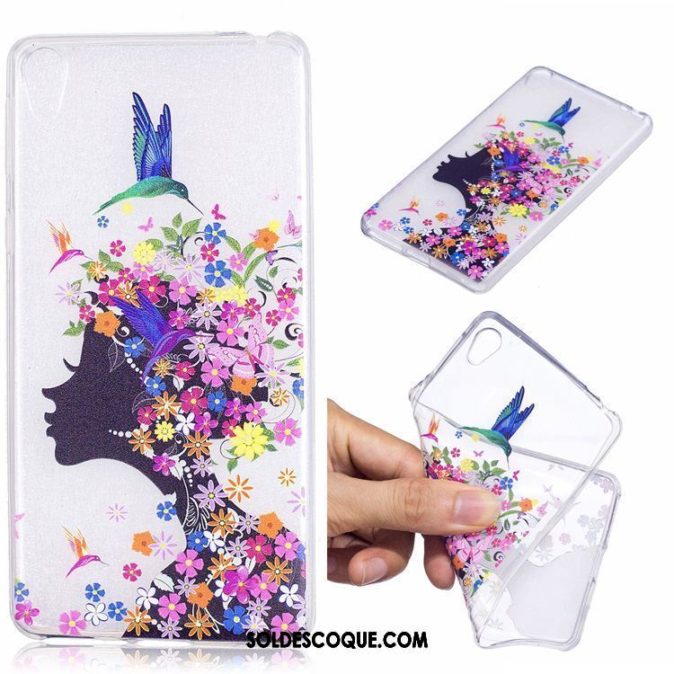 Coque Sony Xperia E5 Silicone Tout Compris Étui Dessin Animé Téléphone Portable Soldes