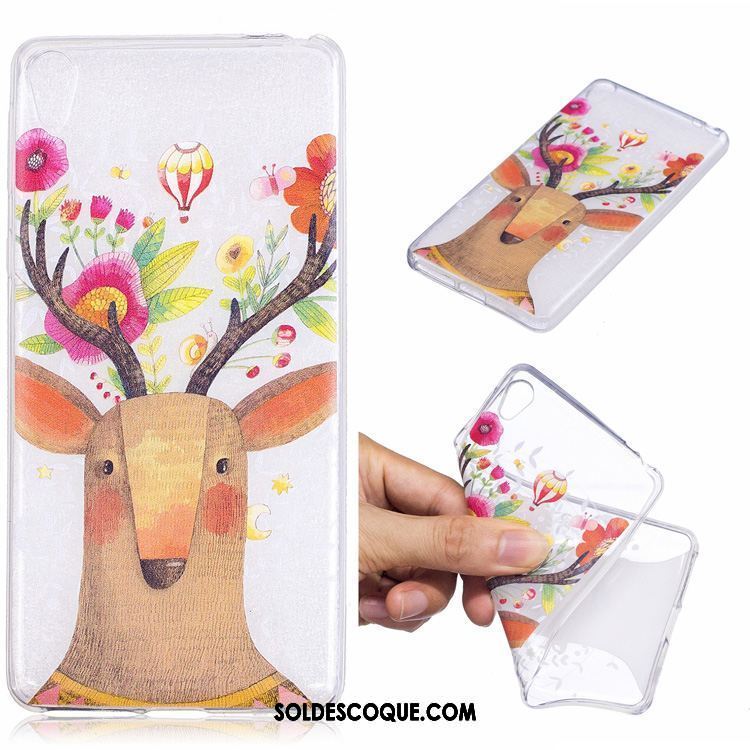 Coque Sony Xperia E5 Silicone Tout Compris Étui Dessin Animé Téléphone Portable Soldes