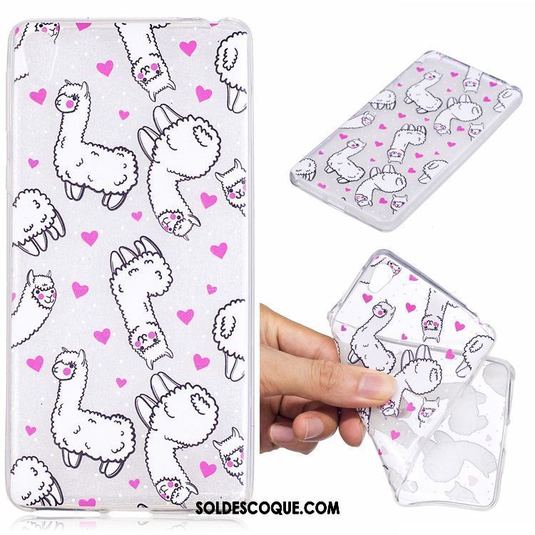 Coque Sony Xperia E5 Silicone Tout Compris Étui Dessin Animé Téléphone Portable Soldes