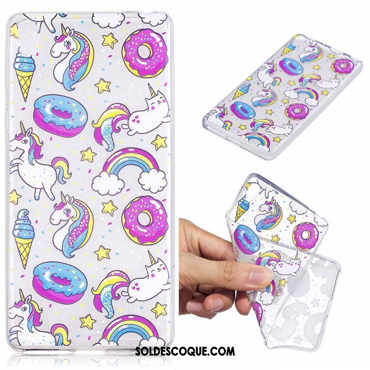 Coque Sony Xperia E5 Silicone Tout Compris Étui Dessin Animé Téléphone Portable Soldes