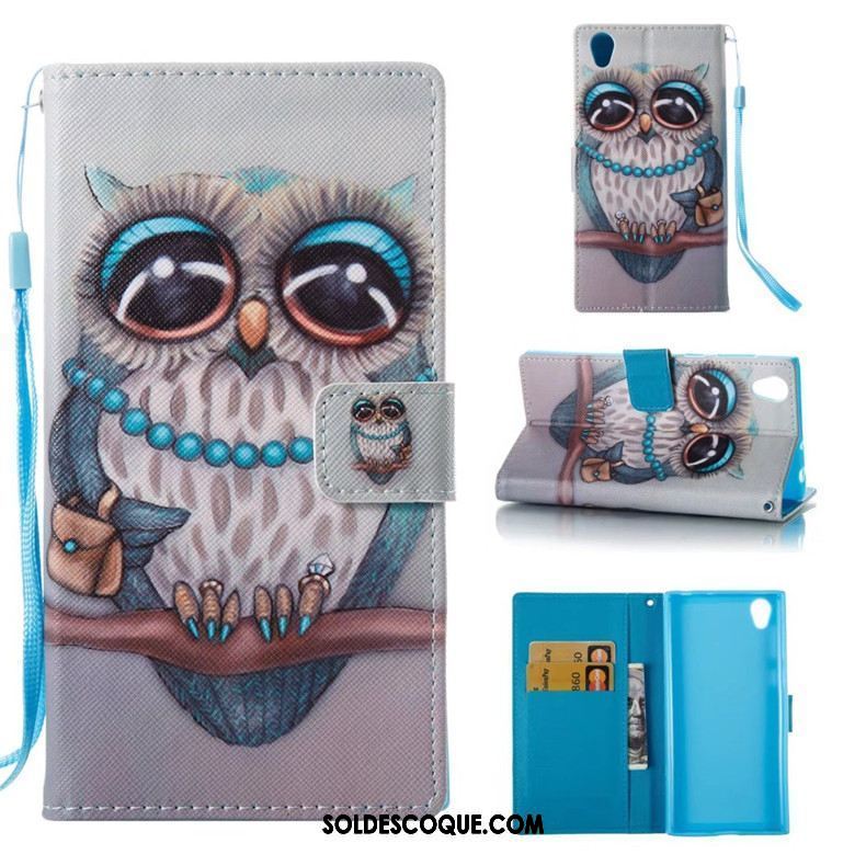 Coque Sony Xperia L1 Bleu Téléphone Portable Modèle Étui Protection Pas Cher