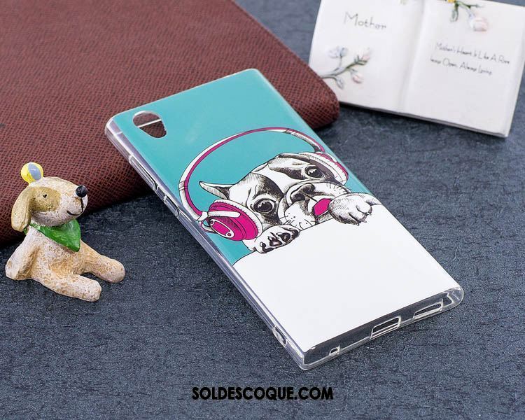 Coque Sony Xperia L1 Incassable Étui Silicone Noir Protection En Vente