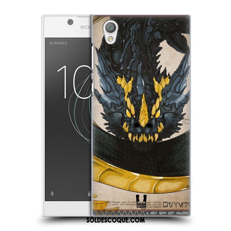 Coque Sony Xperia L1 Noir Chat Lion Téléphone Portable Protection En Ligne