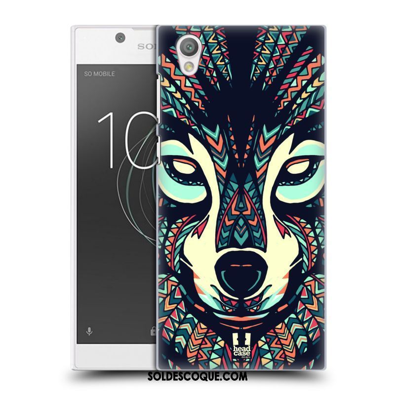 Coque Sony Xperia L1 Noir Chat Lion Téléphone Portable Protection En Ligne