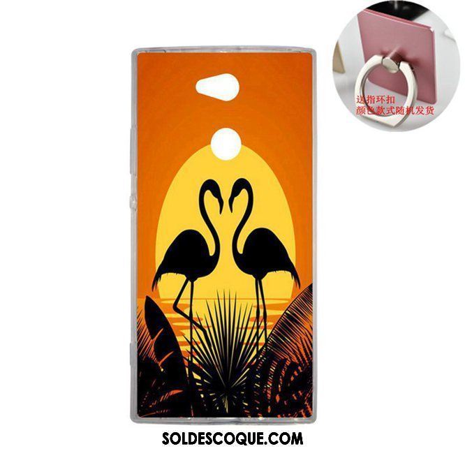 Coque Sony Xperia L2 Marque De Tendance Étui Vert Personnalisé Silicone Pas Cher