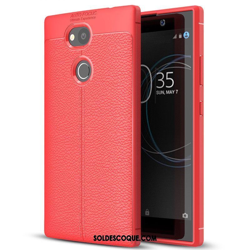 Coque Sony Xperia L2 Tout Compris Protection Téléphone Portable Litchi Cuir En Ligne