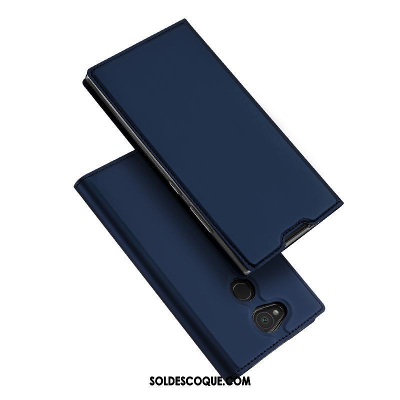 Coque Sony Xperia L2 Téléphone Portable Étui En Cuir Protection Carte Tout Compris Housse En Vente