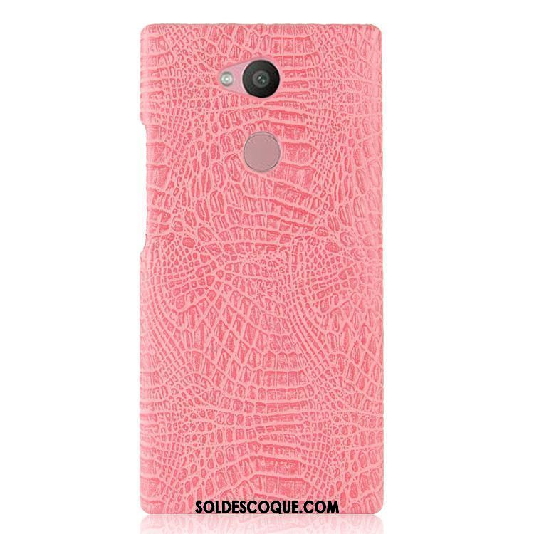 Coque Sony Xperia L2 Vintage Noir Difficile Téléphone Portable Crocodile Modèle En Ligne