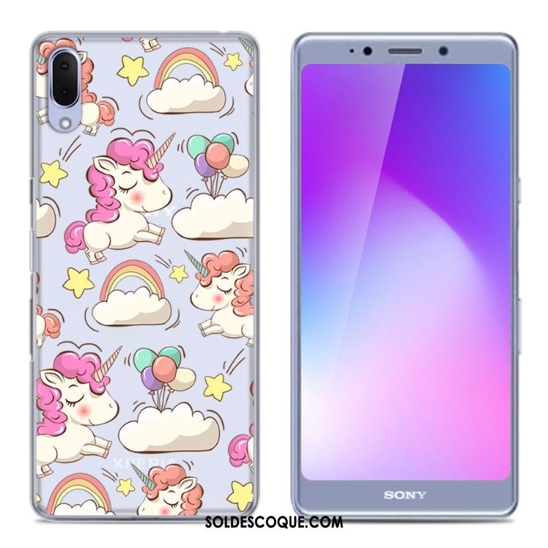 Coque Sony Xperia L3 Tendance Tout Compris Étui Fluide Doux Créatif En Vente