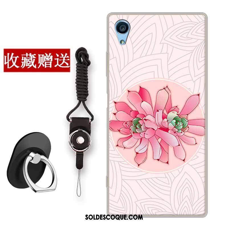 Coque Sony Xperia Xa Art Incassable Bleu Fluide Doux Créatif Pas Cher