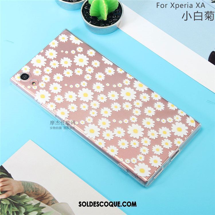 Coque Sony Xperia Xa Blanc Protection Fluide Doux Téléphone Portable Petit En Vente