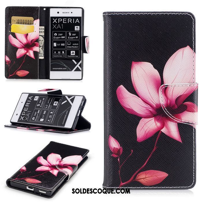 Coque Sony Xperia Xa Clamshell Tout Compris Fluide Doux Étui Étui En Cuir France