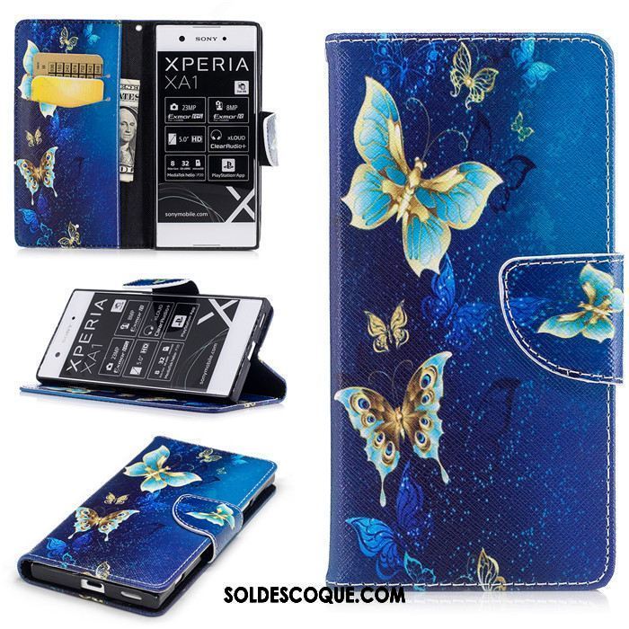 Coque Sony Xperia Xa Clamshell Tout Compris Fluide Doux Étui Étui En Cuir France