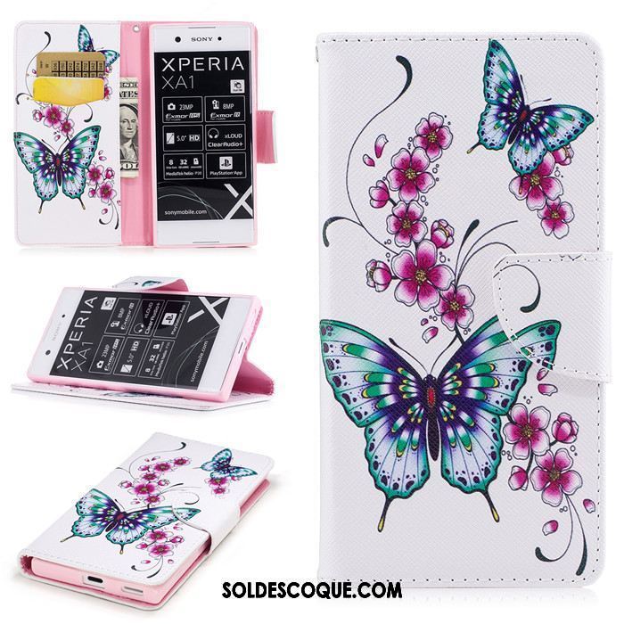 Coque Sony Xperia Xa Clamshell Tout Compris Fluide Doux Étui Étui En Cuir France