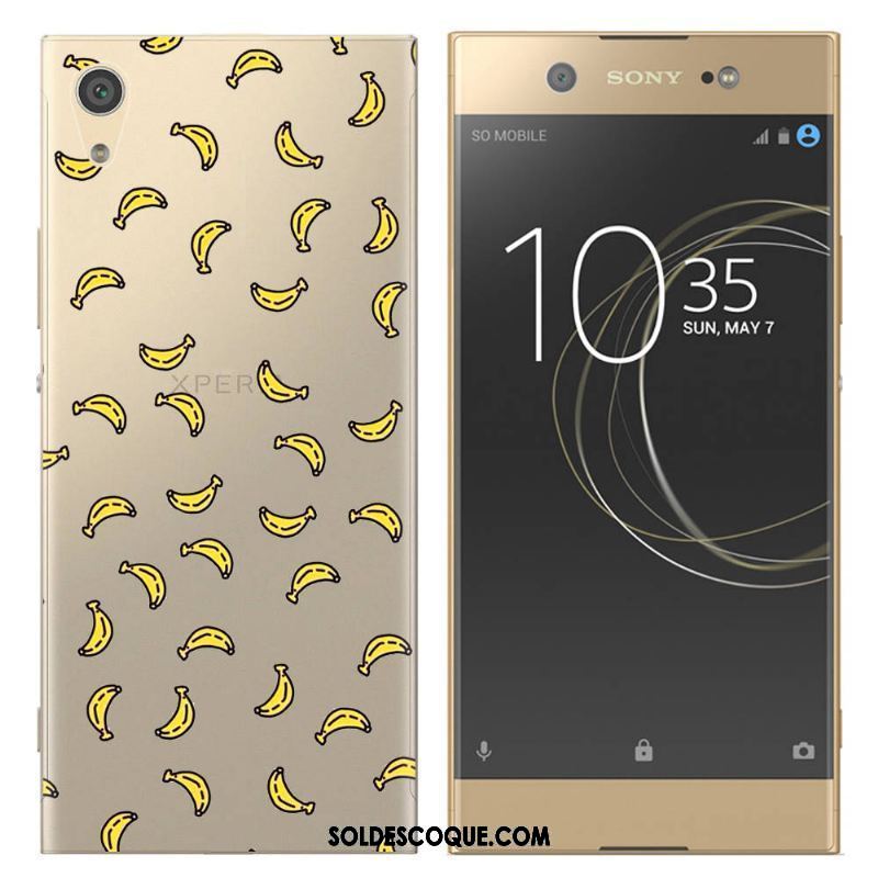 Coque Sony Xperia Xa Créatif Fluide Doux Jaune Dessin Animé Silicone En Ligne