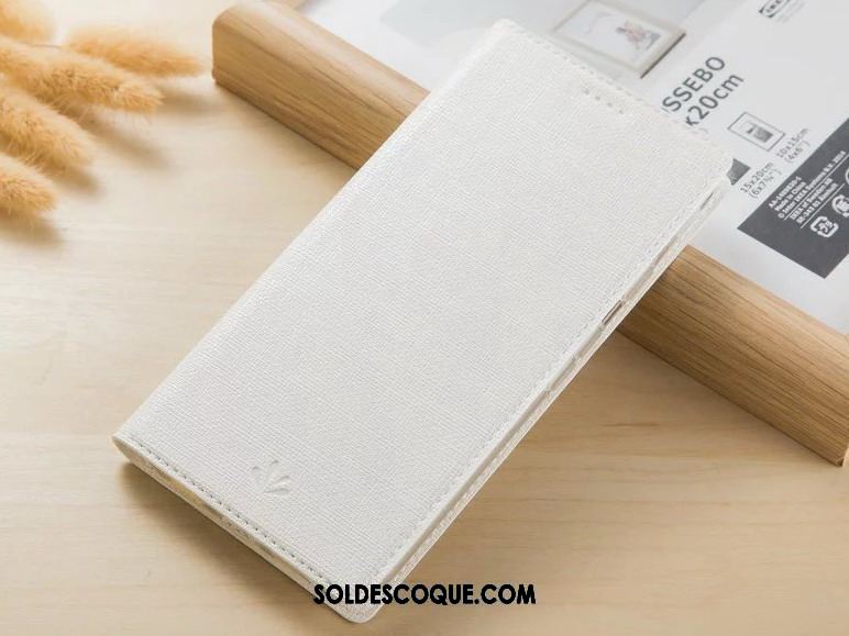 Coque Sony Xperia Xa Fluide Doux Carte Étui En Cuir Boucle Magnétique Gris En Vente