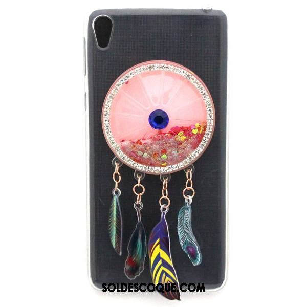 Coque Sony Xperia Xa Fluide Doux Gems Rose Quicksand Vent Pas Cher