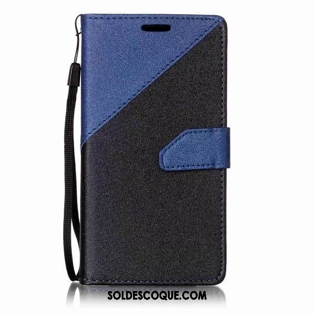 Coque Sony Xperia Xa Protection Téléphone Portable Bleu Étui En Cuir Clamshell Pas Cher